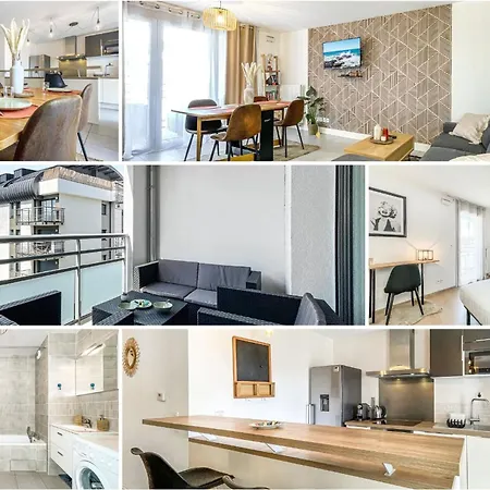 Homey Chloe - New - Parking Gratuit - Balcon Prive - Proche Geneve Annemasse Exterior foto