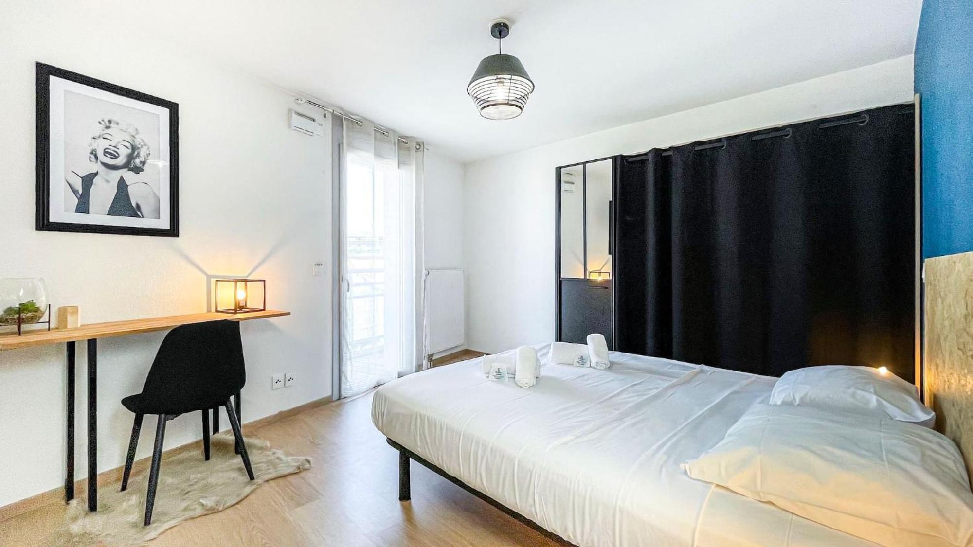 Apartment Homey Chloe - New - Parking Gratuit - Balcon Prive - Proche Geneve *